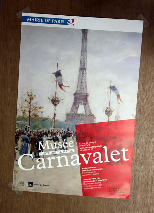 Affiche Carnavalet